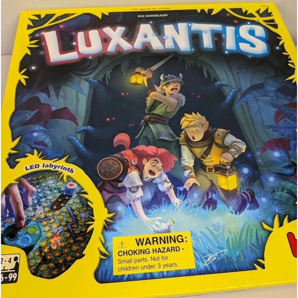 LUXANTIS Board Game - Complete Haba German English Interactive LED Labyrinth